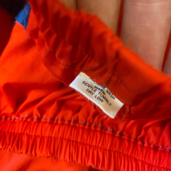 Vintage Red/Blue Striped Dancing Circle Skirt - Picture 12 of 14